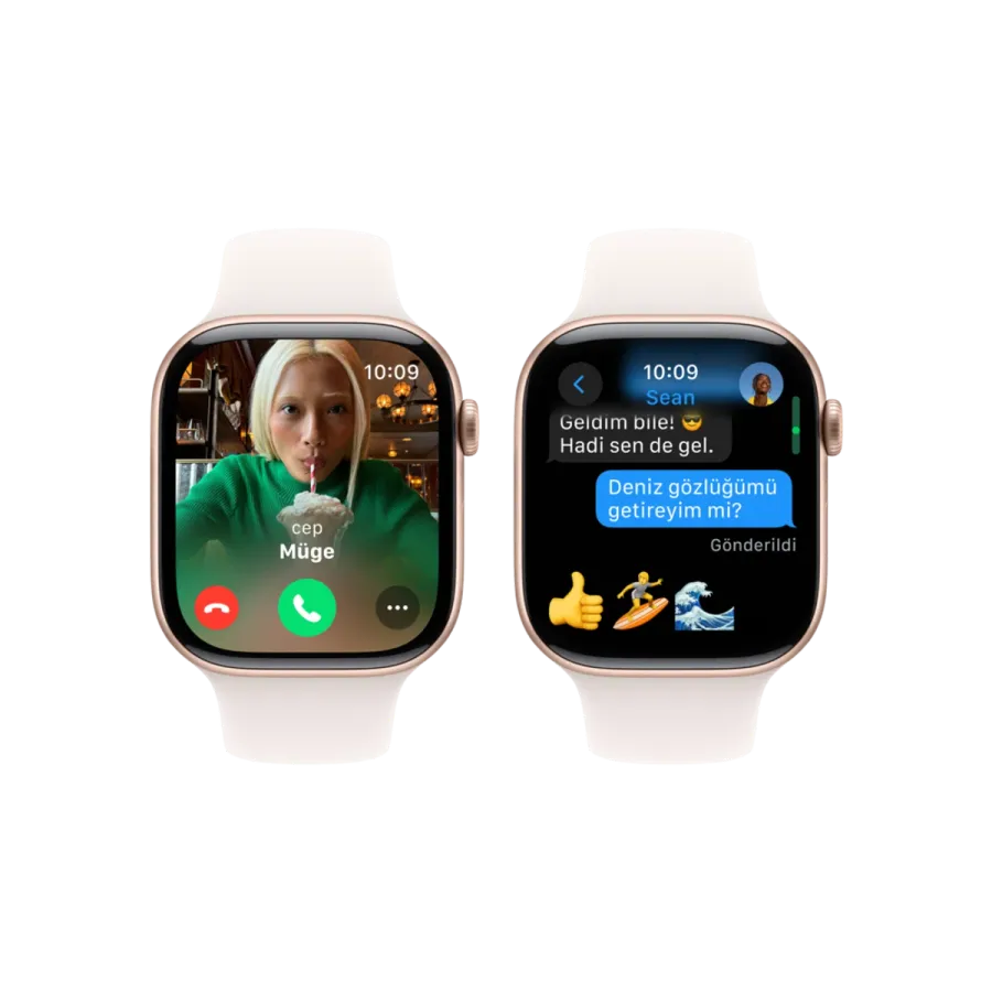 Apple Watch 10 GPS 46mm Altın S. SB-M/L Akıllı Saat