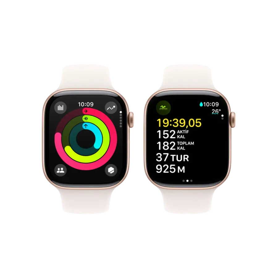 Apple Watch 10 GPS 46mm Altın S. SB-M/L Akıllı Saat