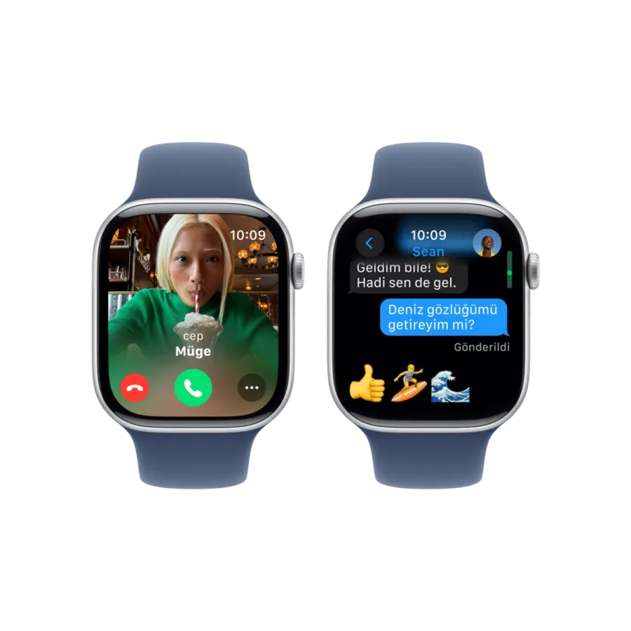 Apple Watch 10 GPS 46mm Gümüş SB-M/L Akıllı Saat