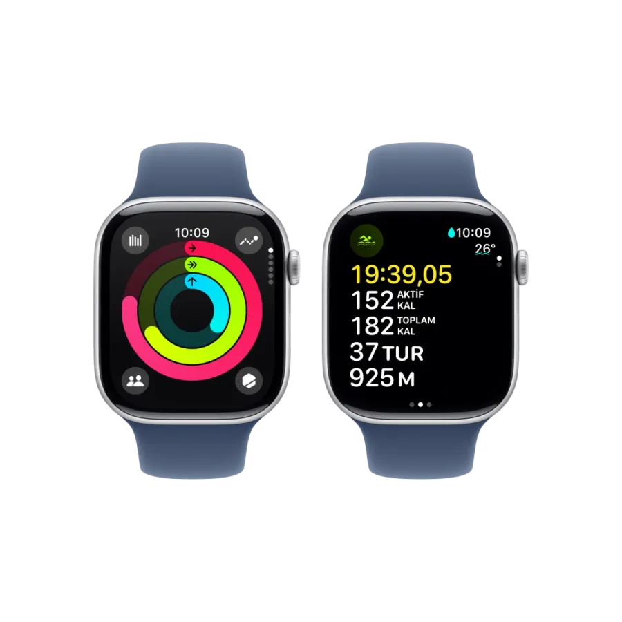 Apple Watch 10 GPS 46mm Gümüş SB-M/L Akıllı Saat