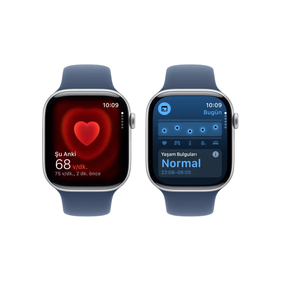 Apple Watch 10 GPS 46mm Gümüş SB-S/M Akıllı Saat