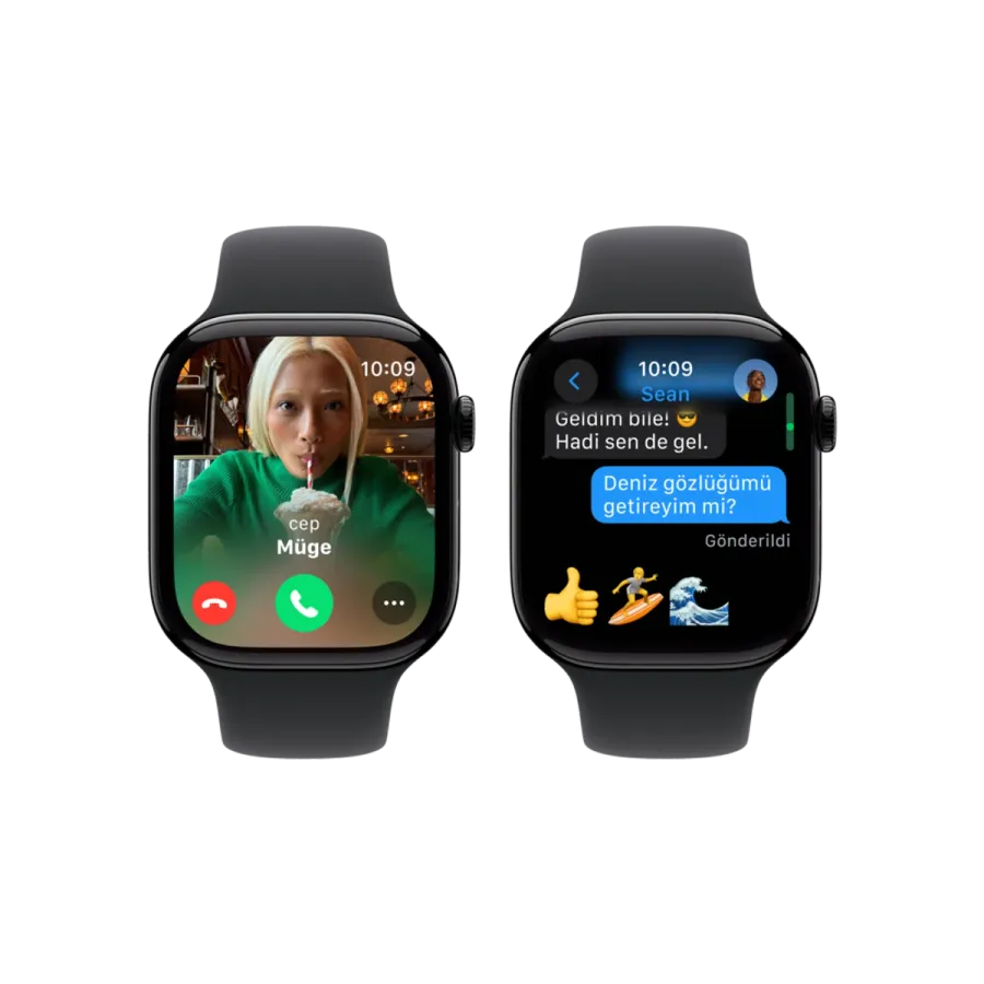 Apple Watch 10 GPS 46mm Siyah SB-M/L Akıllı Saat