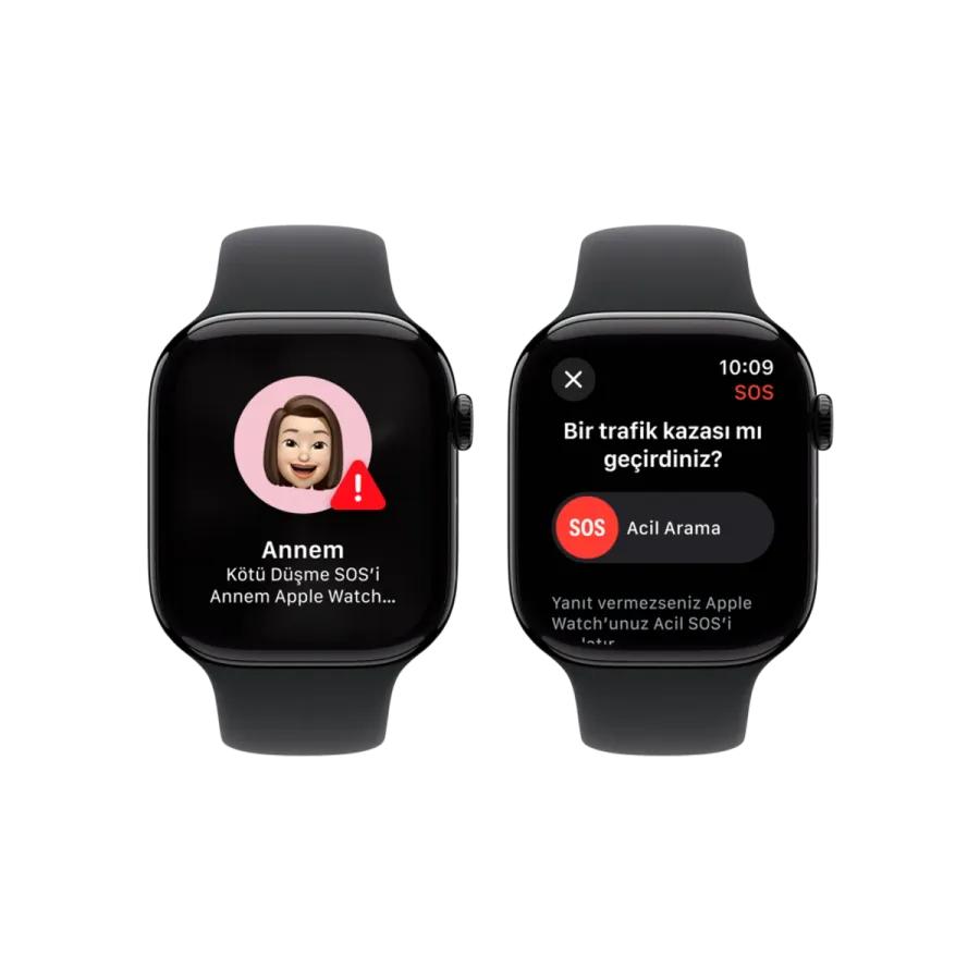 Apple Watch 10 GPS 46mm Siyah SB-S/M Akıllı Saat