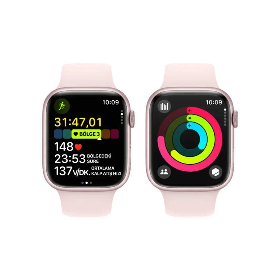 Apple Watch S9 45mm Pembe SB - M/L Akıllı Saat