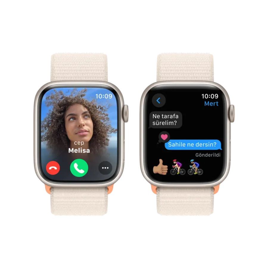 Apple Watch S9 45mm Yıldız Işığı SL Akıllı Saat