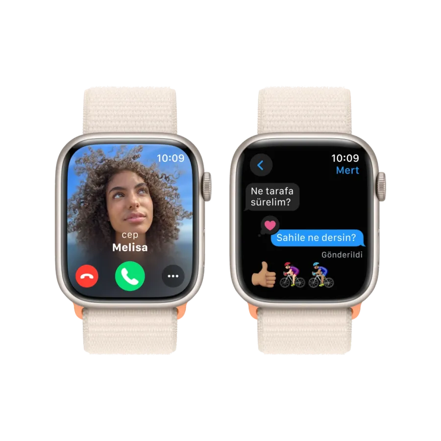 Apple Watch S9 45mm Yıldız Işığı SL Akıllı Saat
