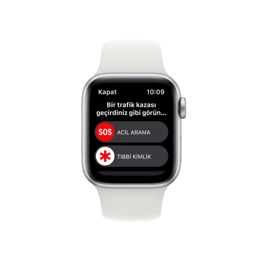 Apple Watch SE 2. Nesil, 40mm Gümüş Akıllı Saat