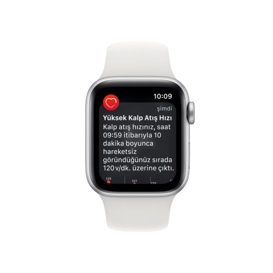 Apple Watch SE 2. Nesil, 40mm Gümüş Akıllı Saat