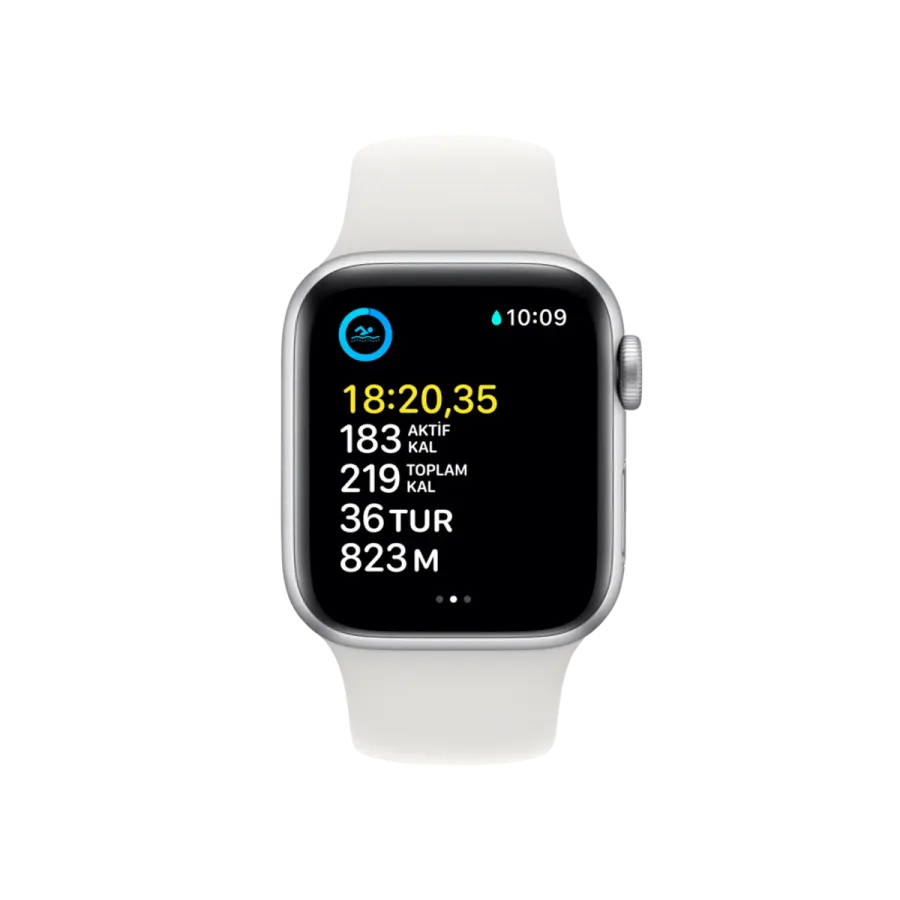 Apple Watch SE 2. Nesil, 40mm Gümüş Akıllı Saat