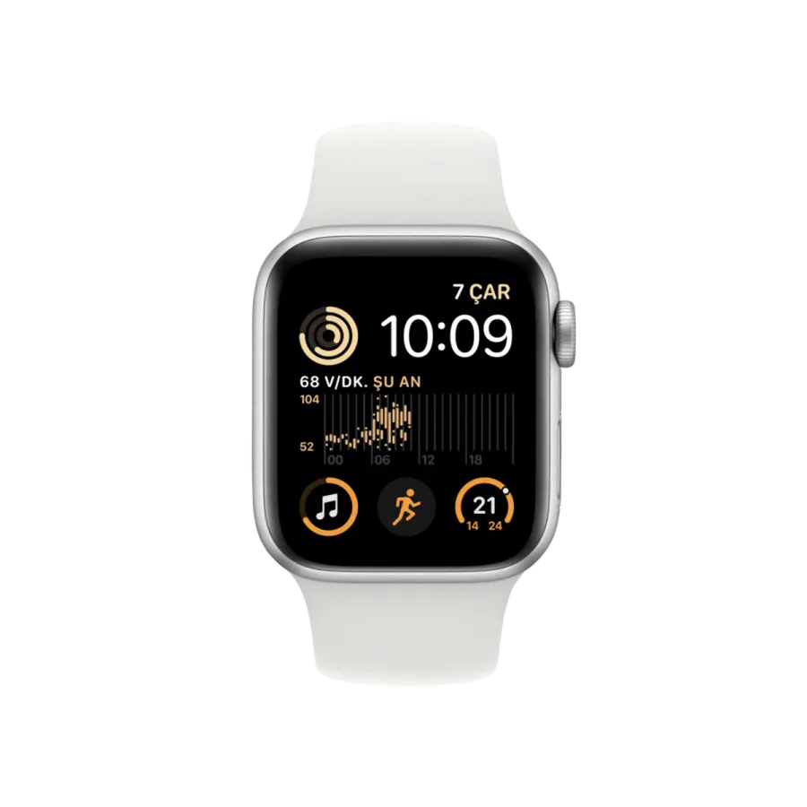 Apple Watch SE 2. Nesil, 40mm Gümüş Akıllı Saat