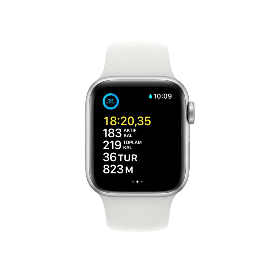 Apple Watch SE 2. Nesil, 40mm Gümüş Akıllı Saat