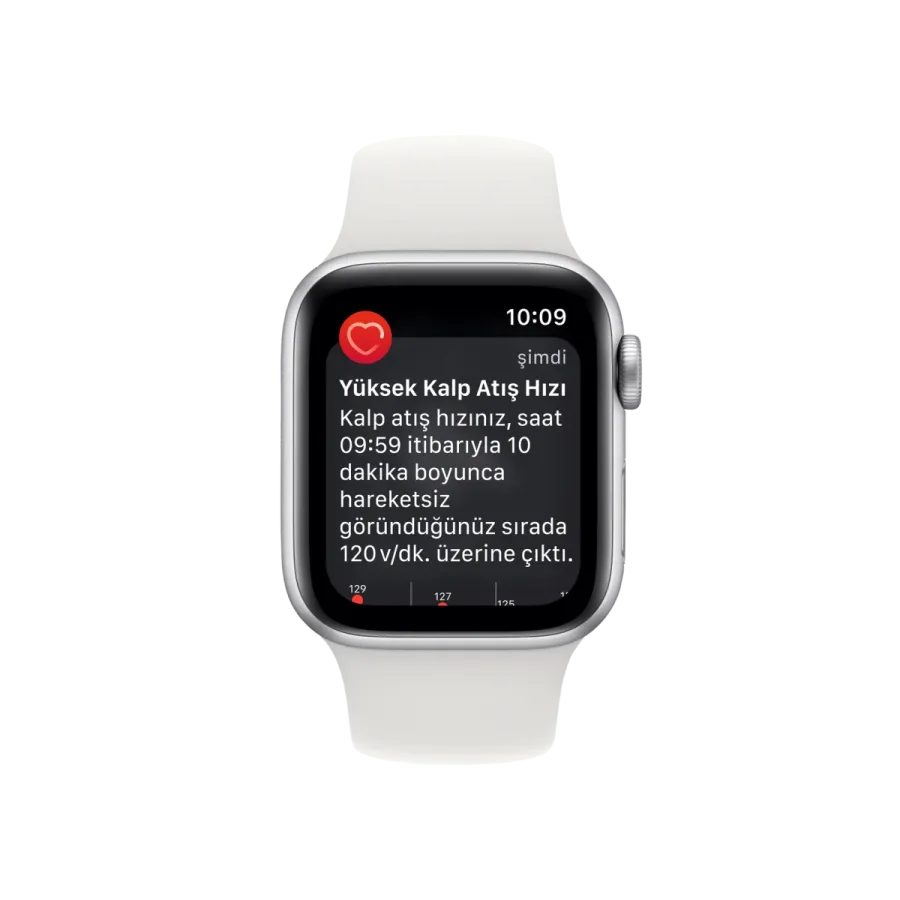 Apple Watch SE 2. Nesil, 40mm Gümüş Akıllı Saat