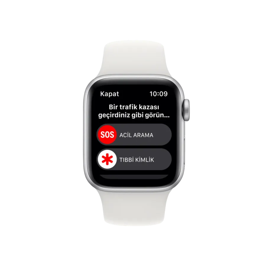 Apple Watch SE 2. Nesil, 40mm Gümüş Akıllı Saat