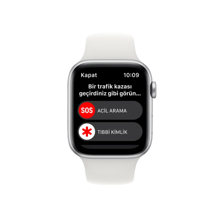 Apple Watch SE 2. Nesil, 44mm Gümüş Akıllı Saat