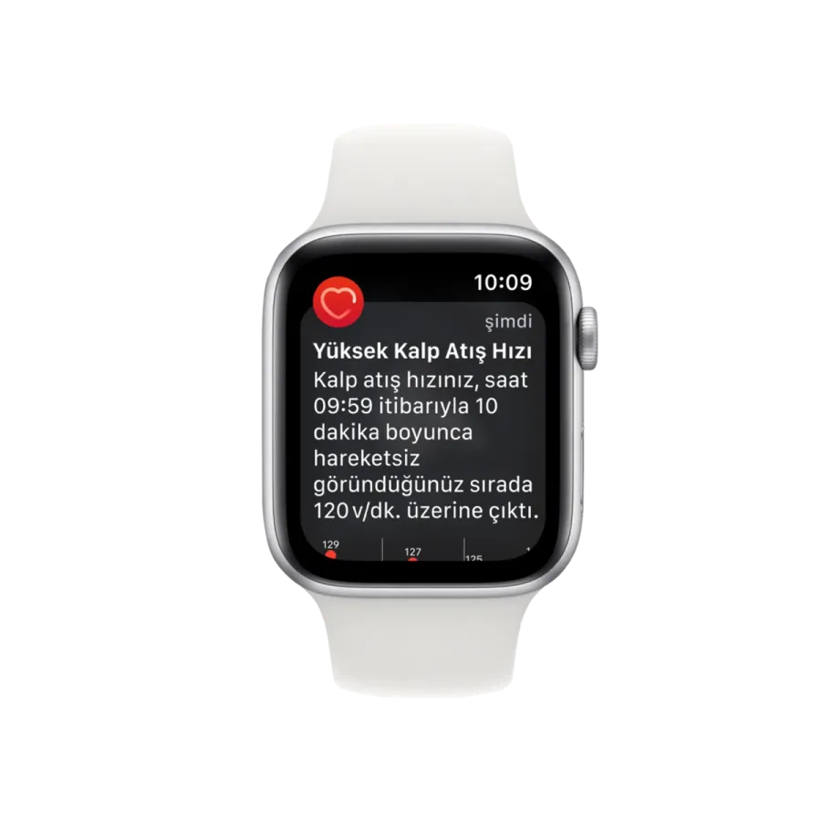 Apple Watch SE 2. Nesil, 44mm Gümüş Akıllı Saat