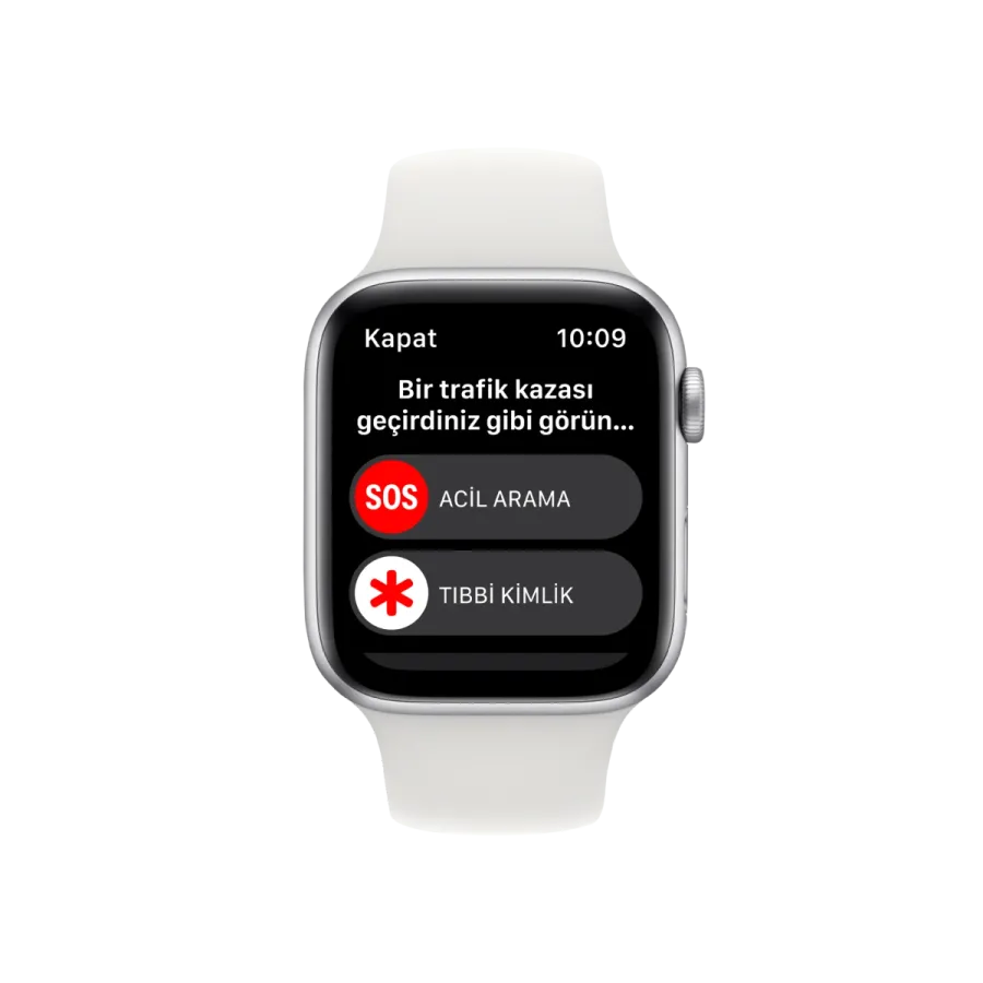Apple Watch SE 2. Nesil, 44mm Gümüş Akıllı Saat