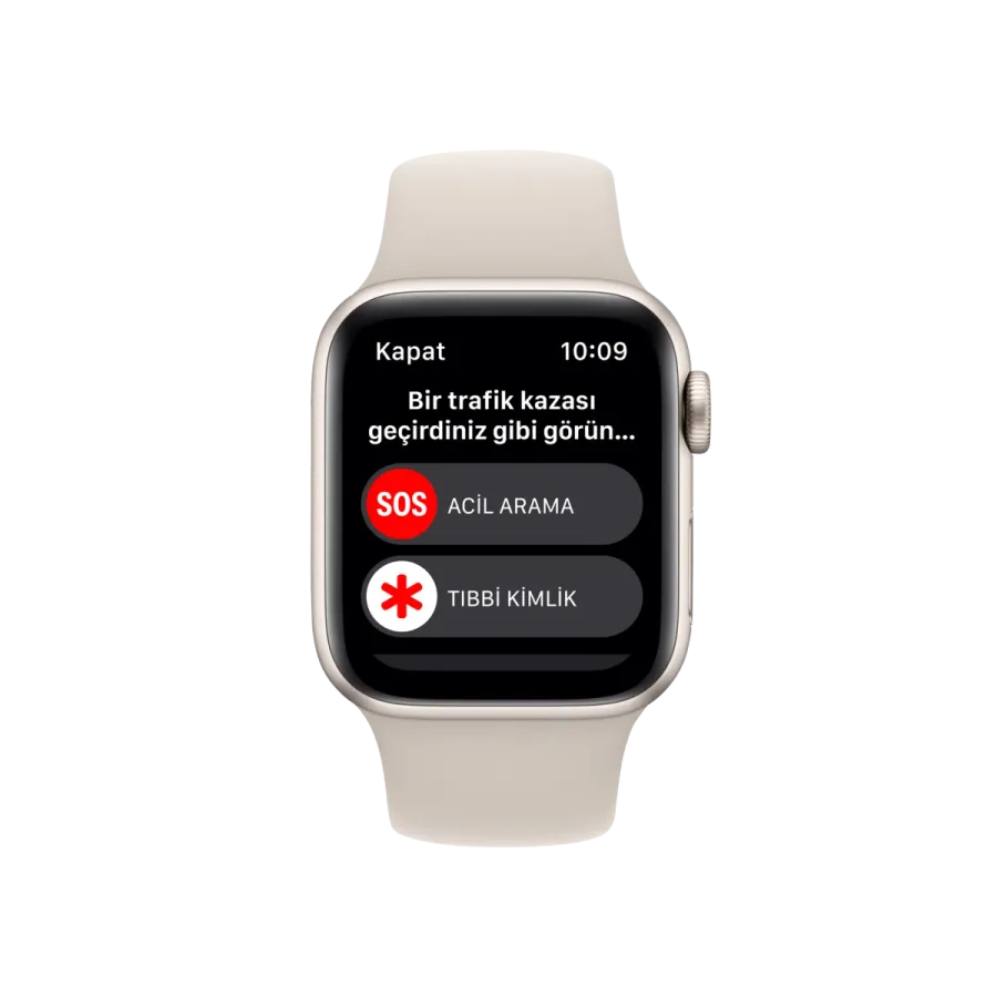 Apple Watch SE, 40mm Yıldız Işığı Yeni Akıllı Saat