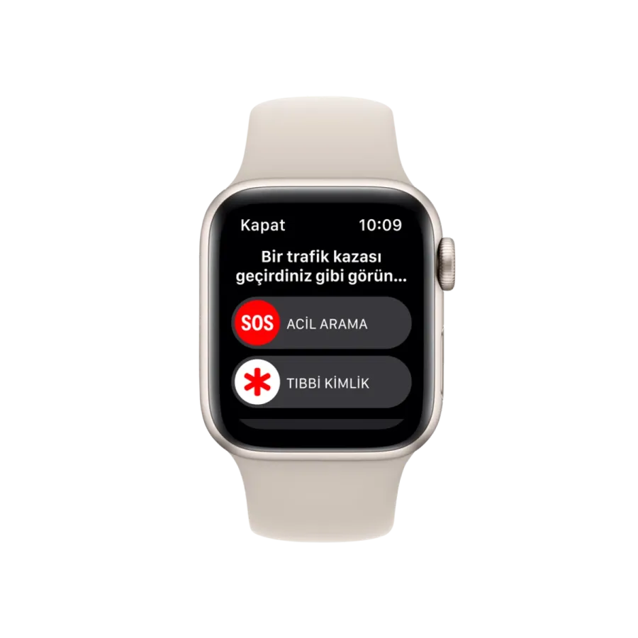 Apple Watch SE, 40mm Yıldız Işığı Yeni Akıllı Saat