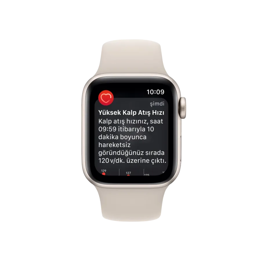 Apple Watch SE, 40mm Yıldız Işığı Yeni Akıllı Saat