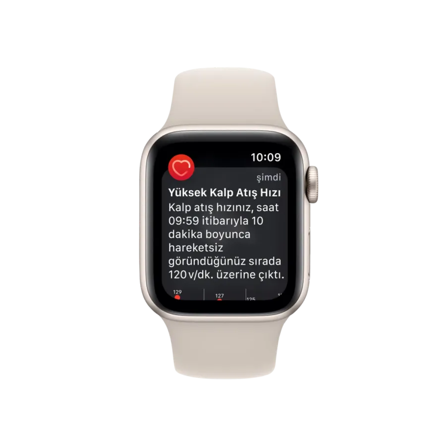 Apple Watch SE, 40mm Yıldız Işığı Yeni Akıllı Saat