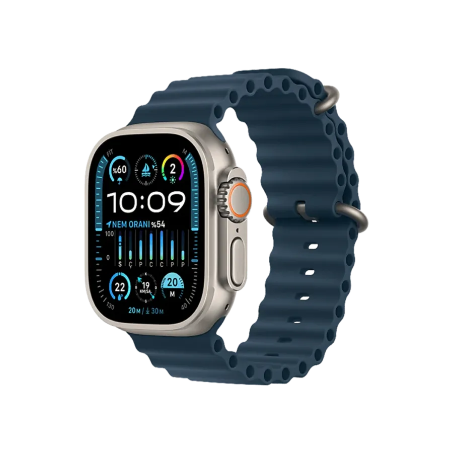 Apple Watch Ultra 2, 49mm Okyanus Mavisi Akıllı Saat