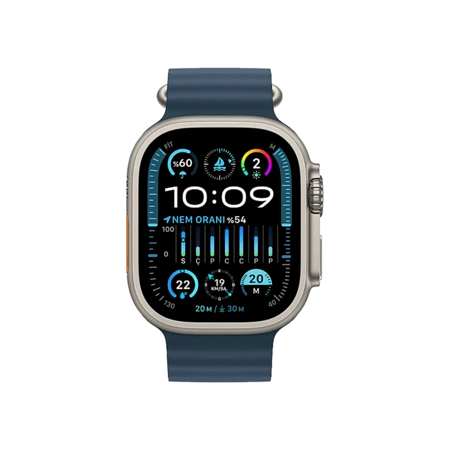 Apple Watch Ultra 2, 49mm Okyanus Mavisi Akıllı Saat