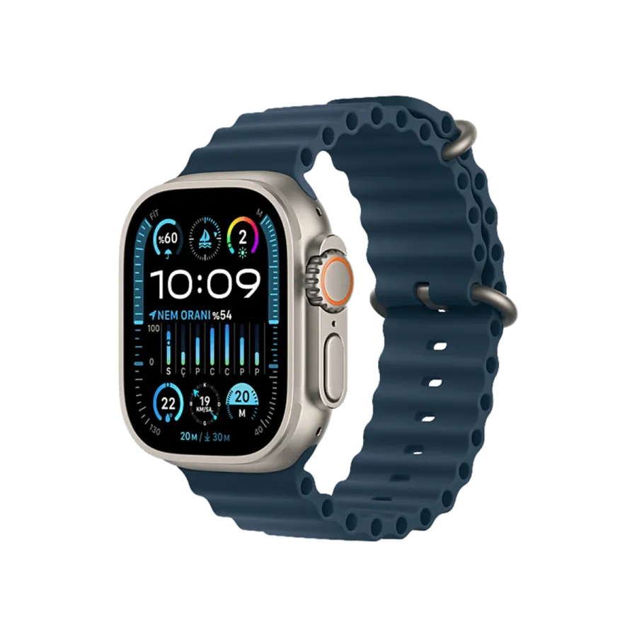 Apple Watch Ultra 2, 49mm Okyanus Mavisi Akıllı Saat