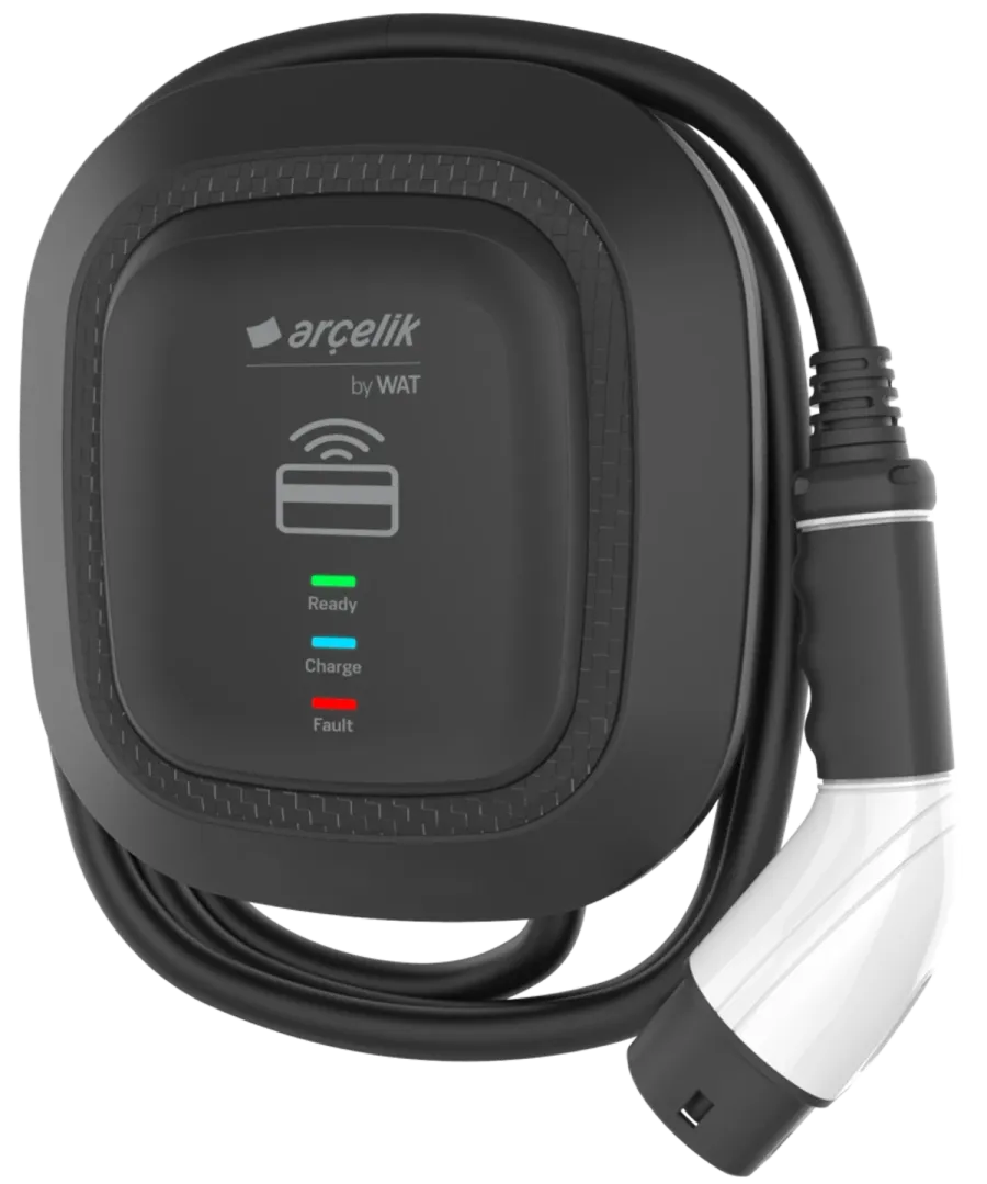 AR AW 32 RFID 7,4 KW Elektrikli Araç Şarj İstasyonu