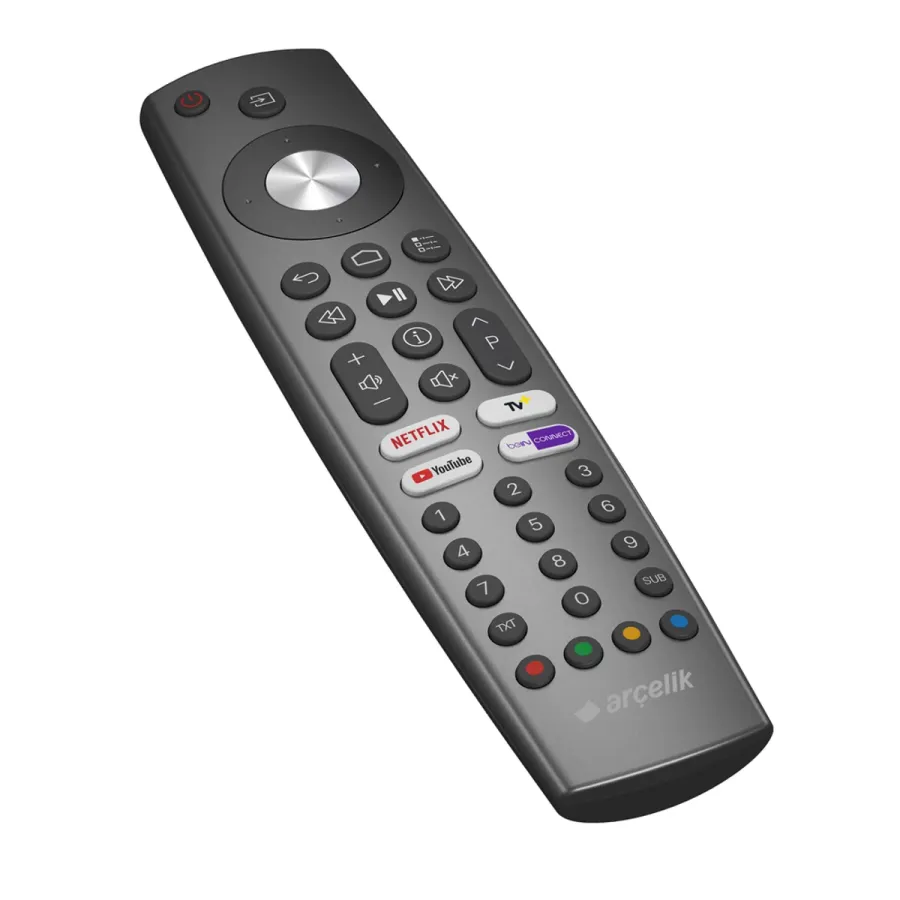 Arçelik TV Kumandası – Dijital Platform Tuşlu Televizyon Aksesuarları