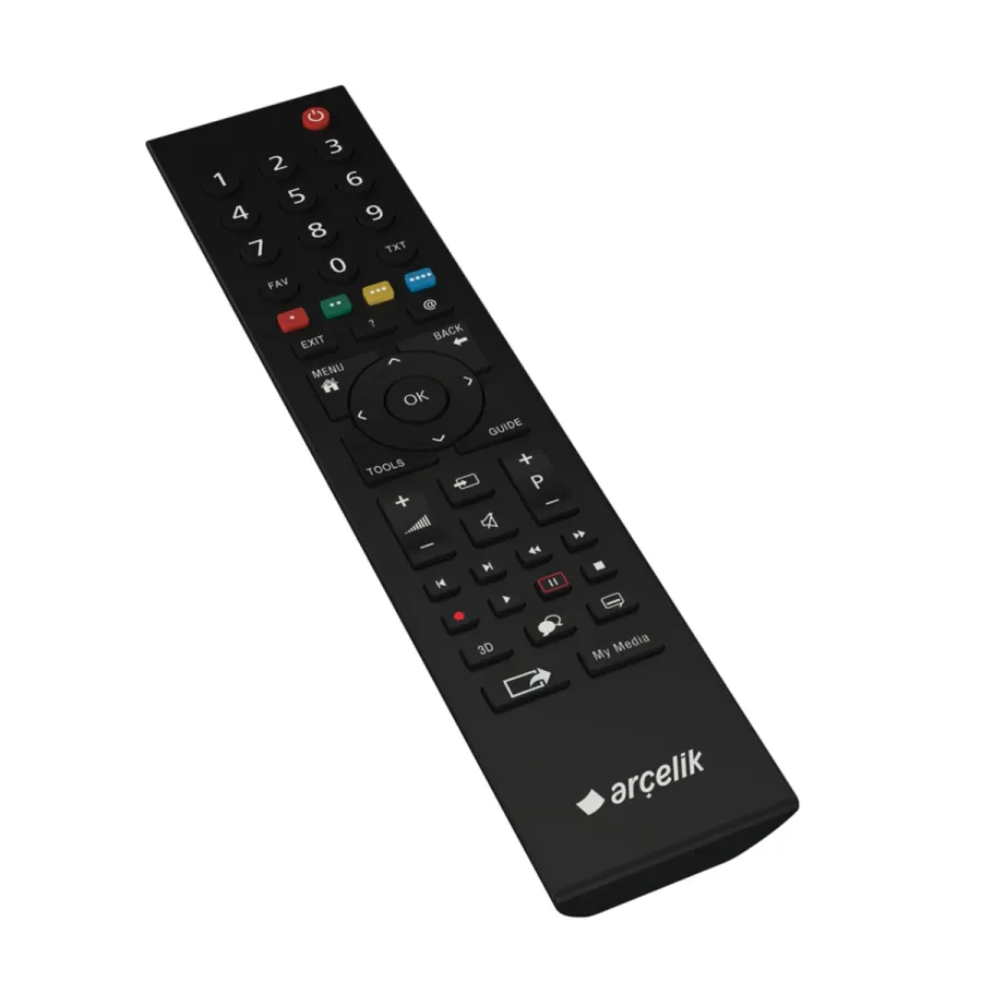 Arçelik TV Kumandası – Netflix Tuşlu Televizyon Aksesuarları
