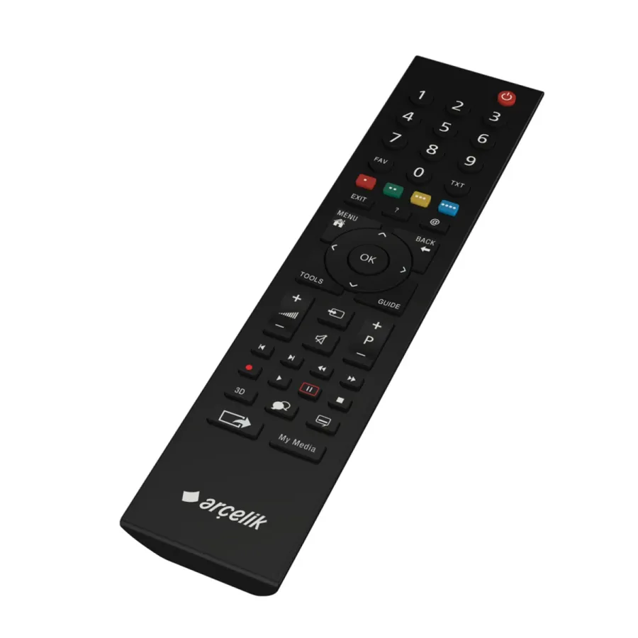 Arçelik TV Kumandası – Netflix Tuşlu Televizyon Aksesuarları