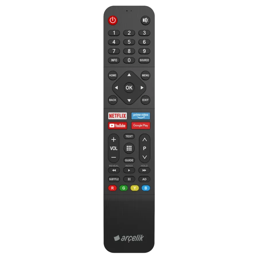Arçelik TV Kumandası – Standart 44 Serisi Televizyon Aksesuarları