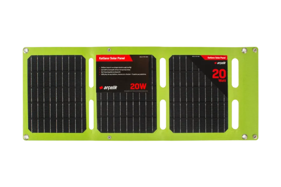 ARCLK-FSP-20W Taşınabilir Güneş Paneli