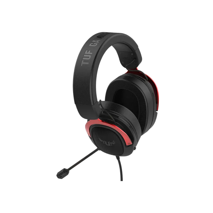 Asus Tuf Gaming H3 Kırmızı Oyun Kulaklık Oyuncu Ekipmanları