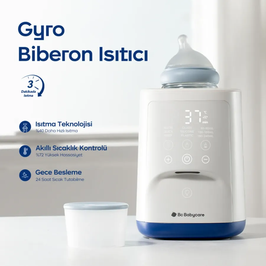 Bc Babycare Gyro Baby Bottle Warmer Biberon Isıtıcısı