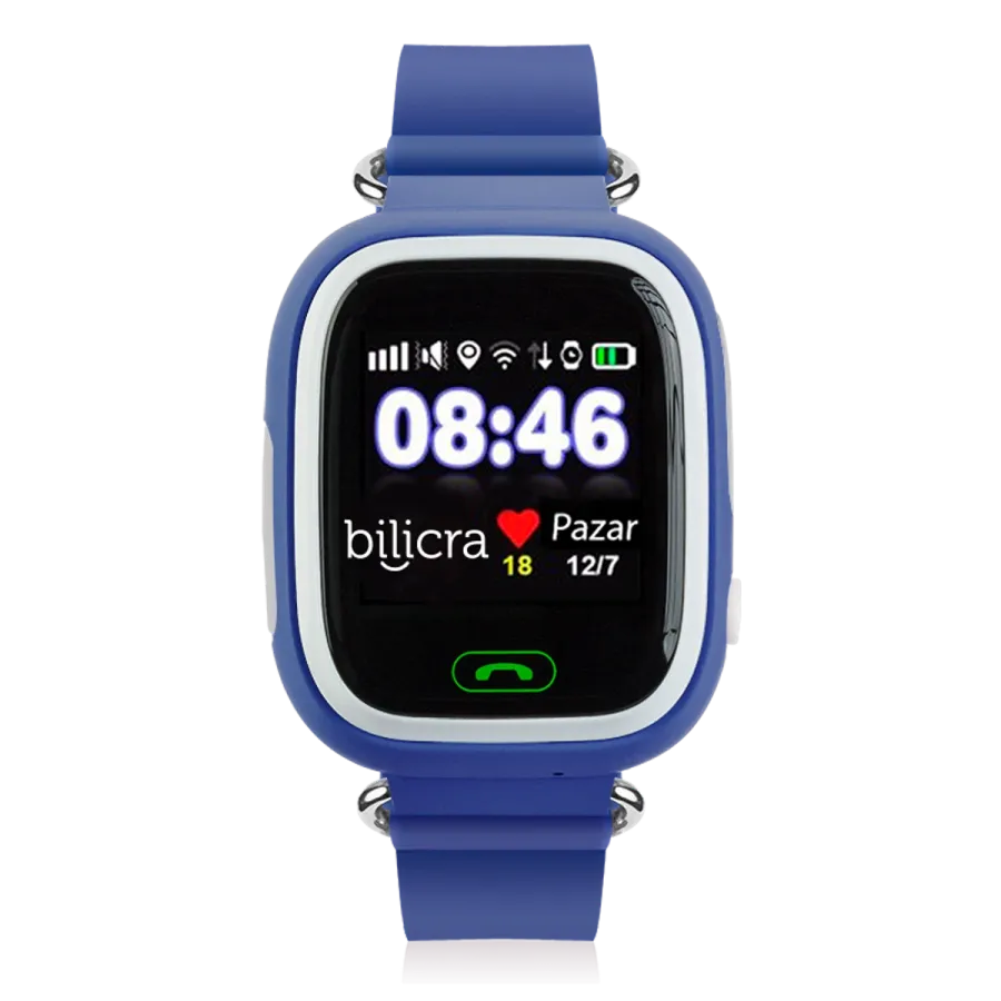 Bilicra Akıllı Çocuk Saati lacivert Eğitici Oyuncaklar
