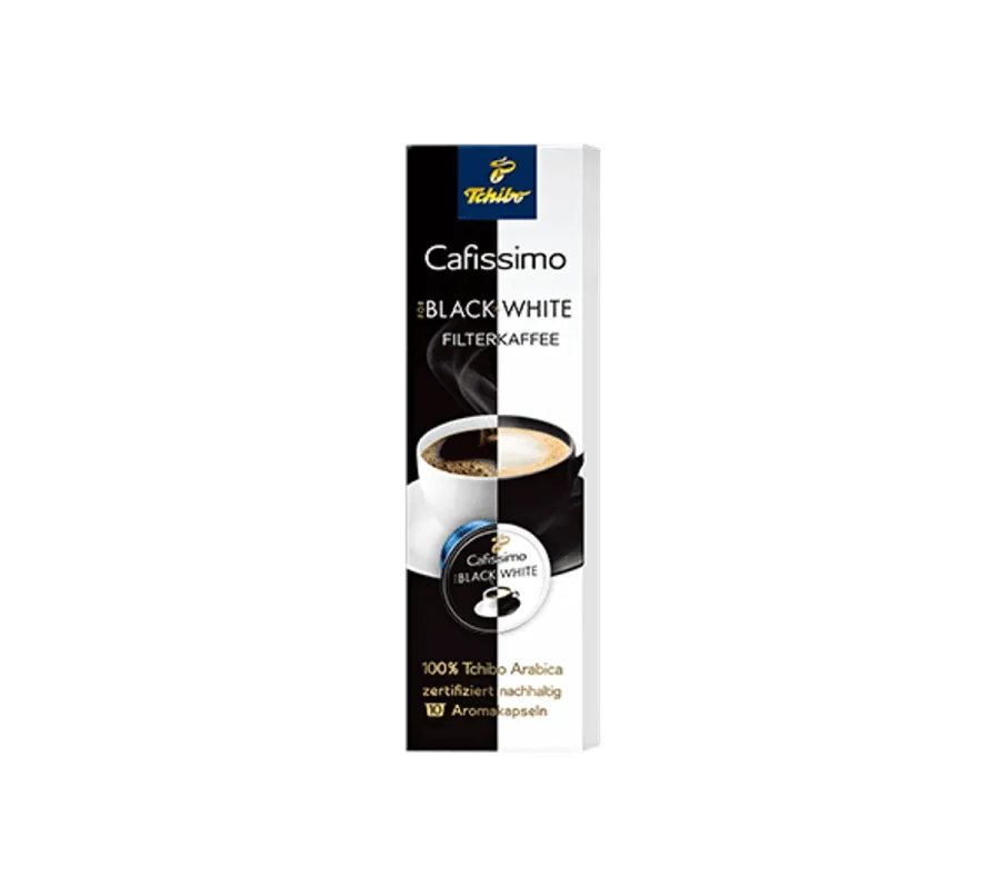Cafissimo Black’N White Filtre, 80'li Kahve Kapsülü