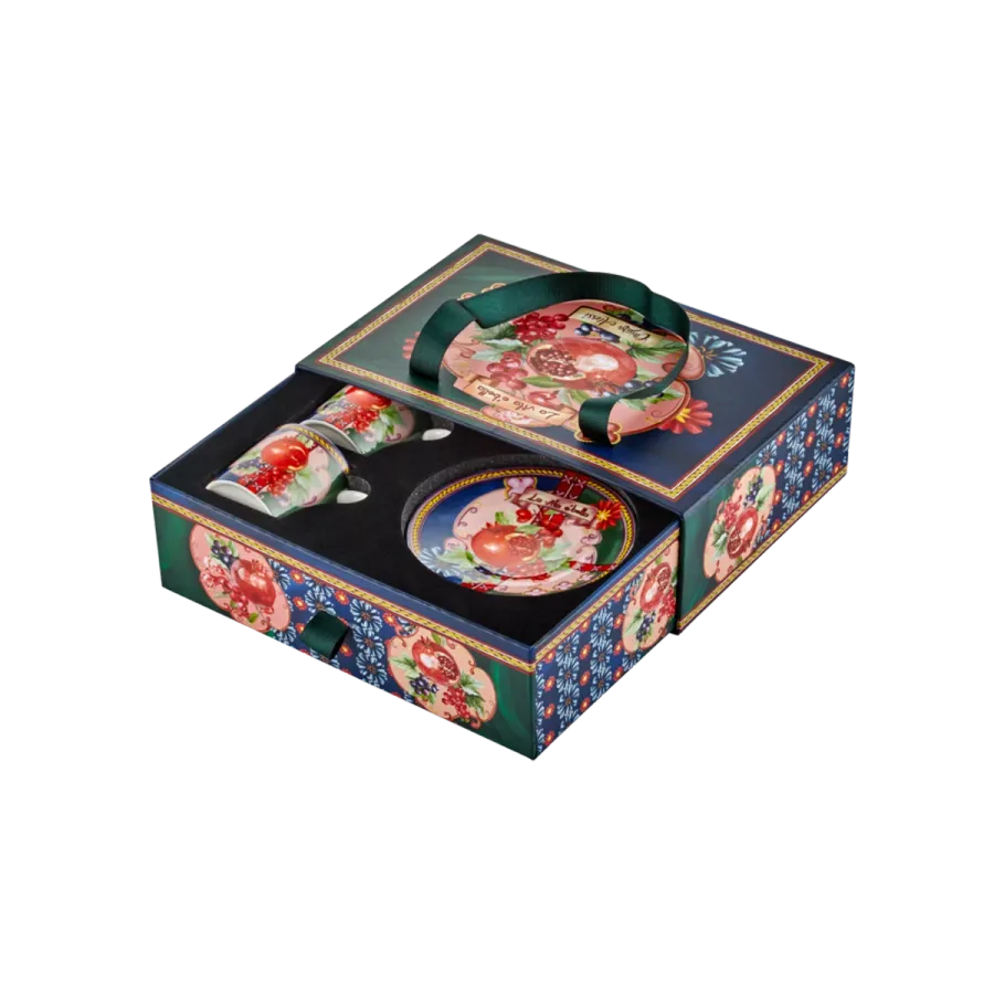 Chiara Alessi Capri Yeşil Fincan Seti Kahve Fincanları