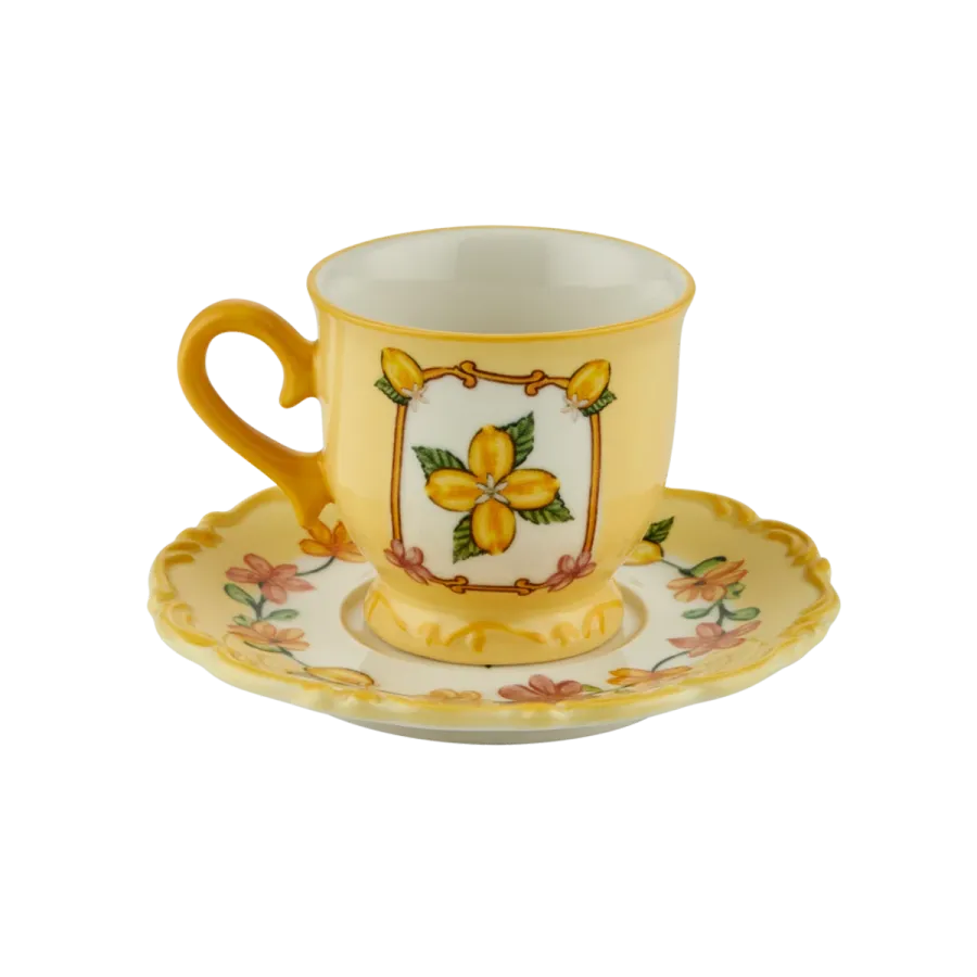 Chiara Alessi Il Sogno Sarı Fincan Seti Kahve Fincanları