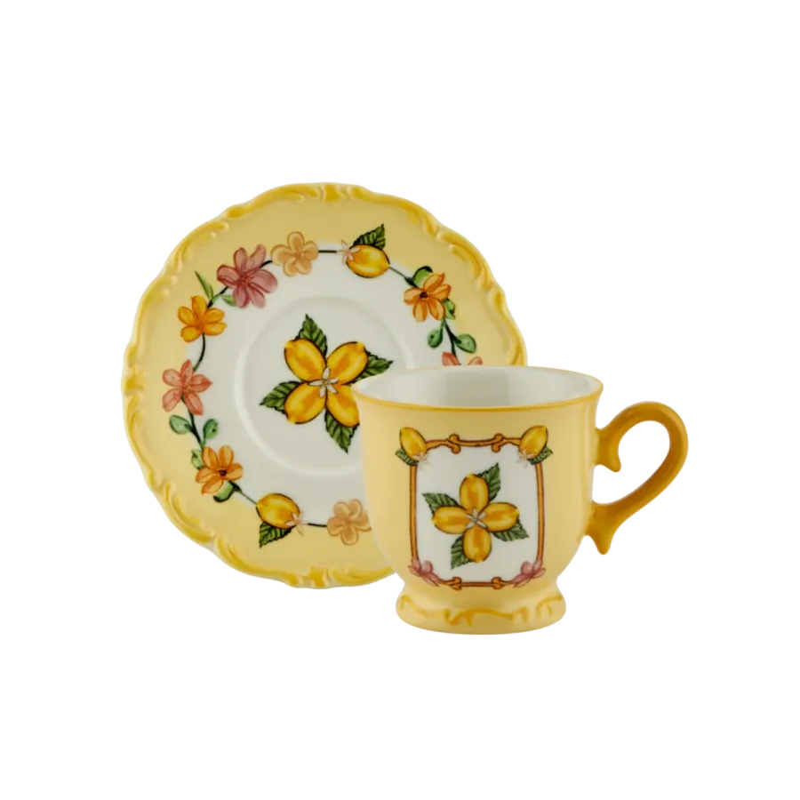 Chiara Alessi Il Sogno Sarı Fincan Seti Kahve Fincanları