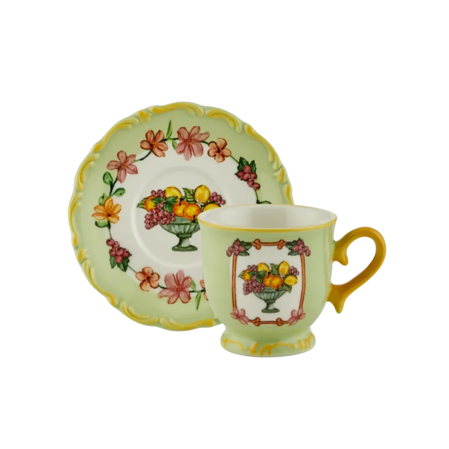 Chiara Alessi Il Sogno Yeşil Fincan Seti Kahve Fincanları