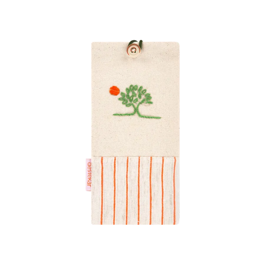 destekar Gözlük Kılıfı Kırmızı Çizgili UmutKent Koleksiyonu Ürünleri