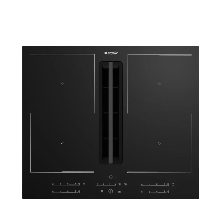DOI 602 S Entegre Davlumbazlı Ocak