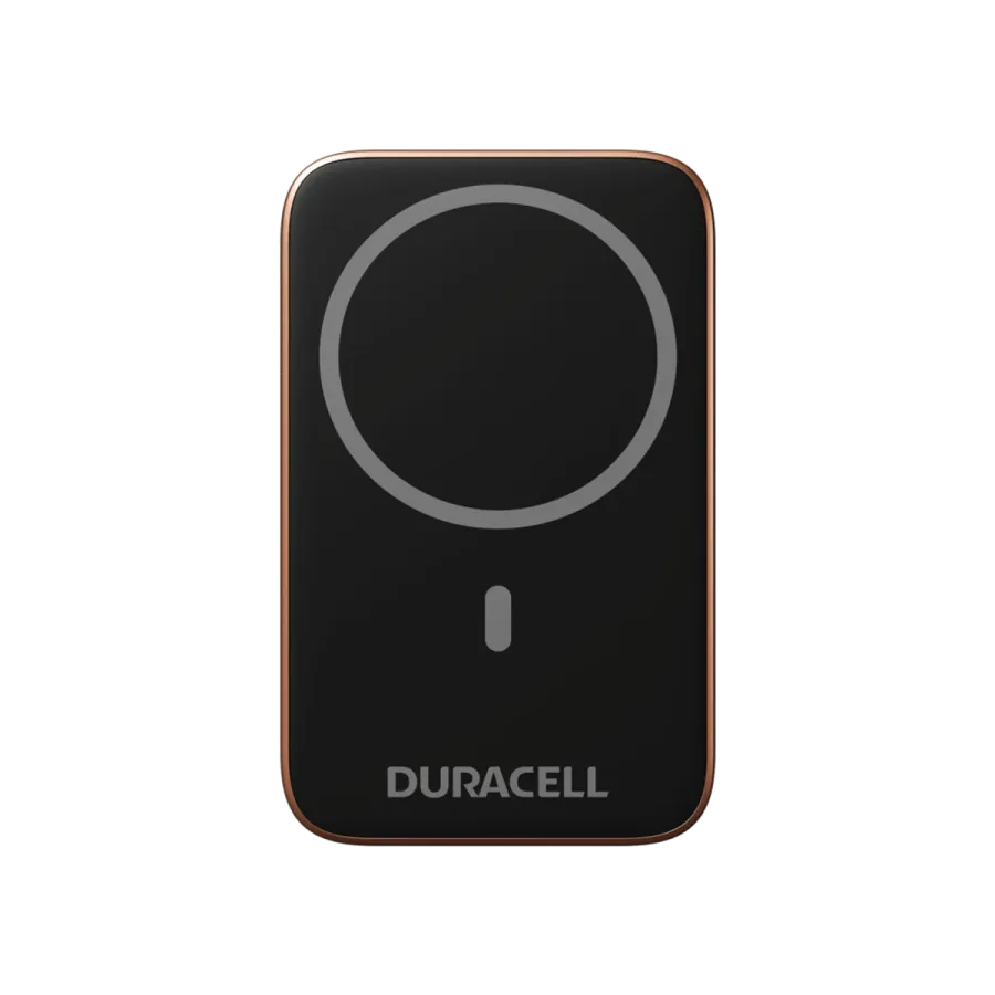 DURACELL 5000 PBANK MAGSAFE 12W BLACK Powerbank