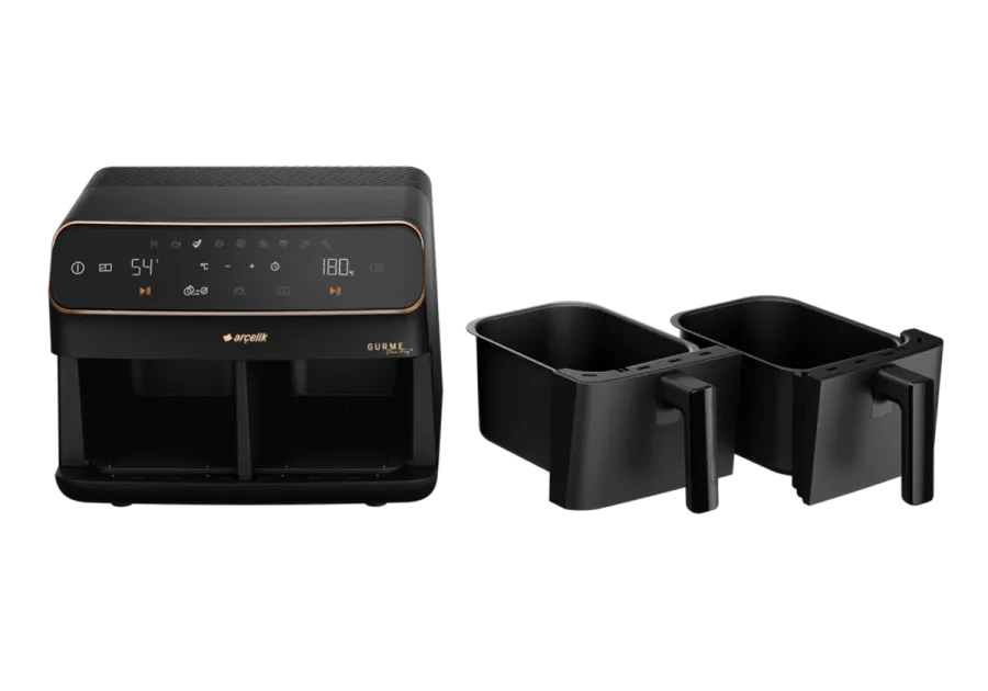 FR 9284 Arçelik Gurme DuoFry™ Airfryer & Az Yağlı Fritöz