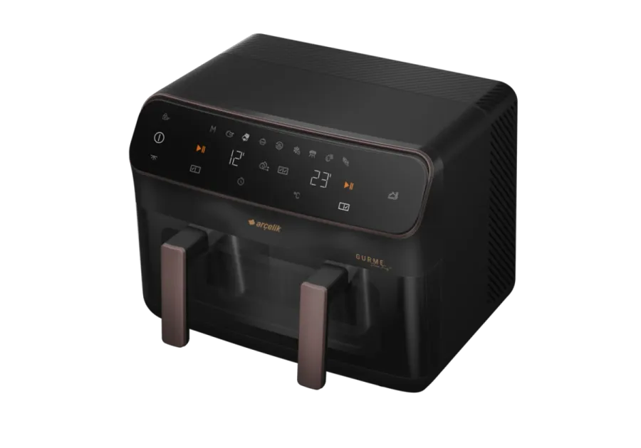 FRA 9494 Gurme TrioFry® Airfryer & Az Yağlı Fritöz