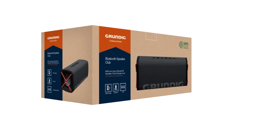 Grundig Club BT Hoparlör Siyah Hoparlör