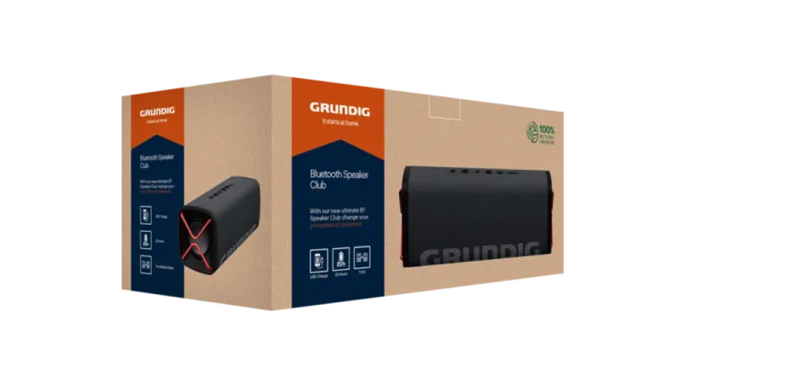 Grundig Club BT Hoparlör Siyah Hoparlör