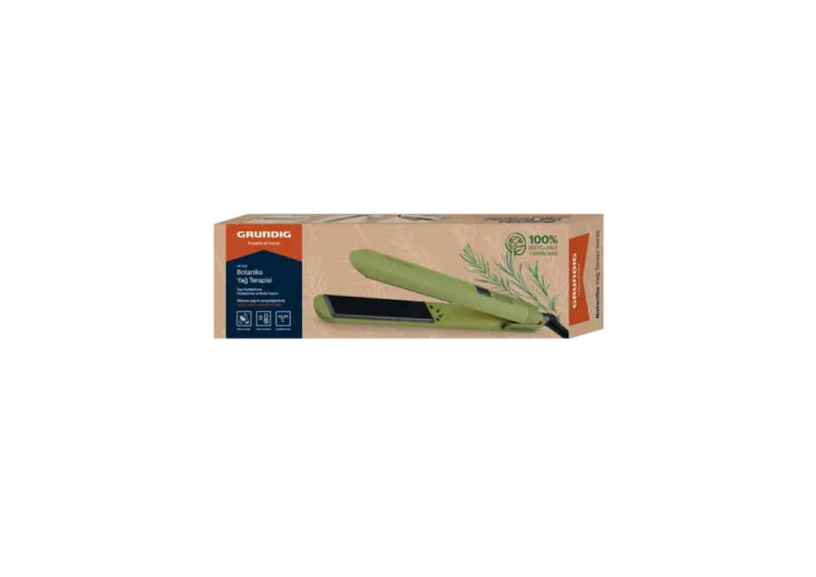 GRUNDIG HS 7031 Botanika Biberiye Yağ Terapisi Saç Düzleştirici