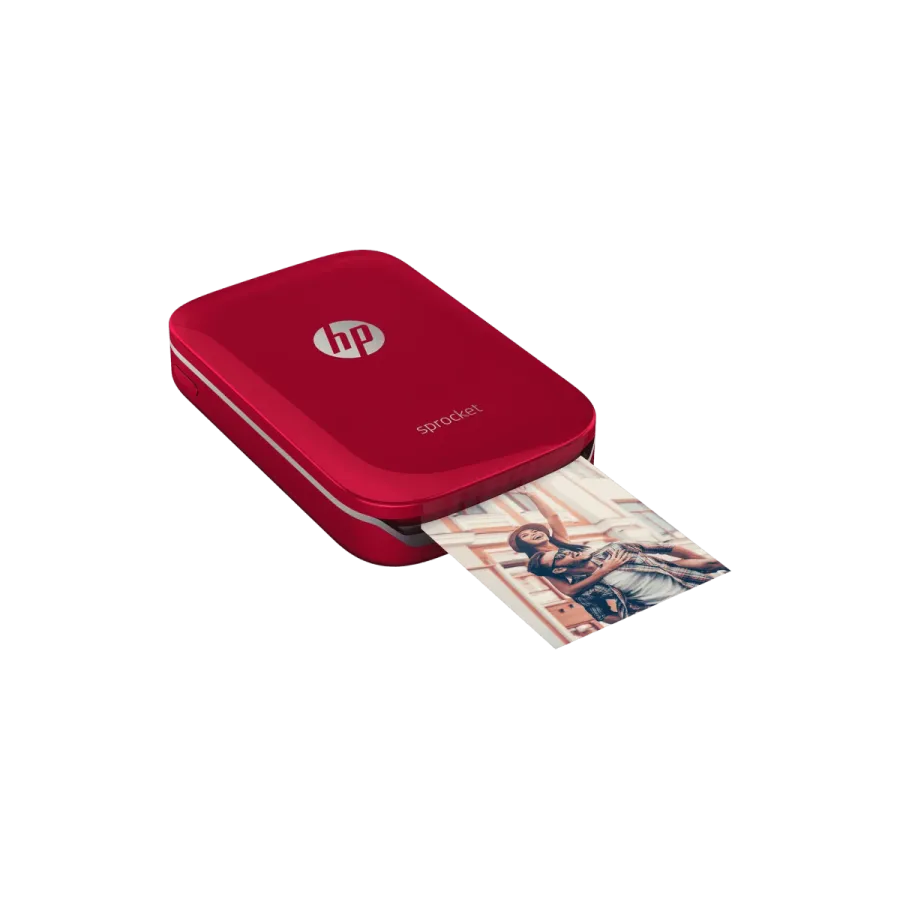 HP Sprocket Foto Yazıcı Kırmızı Fotoğraf Yazıcıları